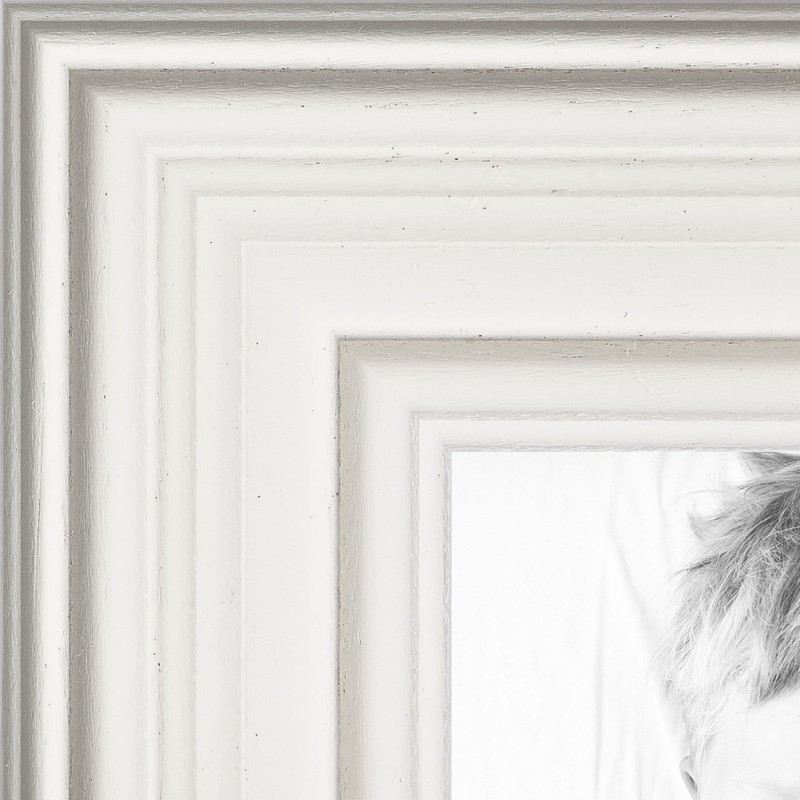ArtToFrames Picture Frame Custom 1″ Off White Wood 4318 Small