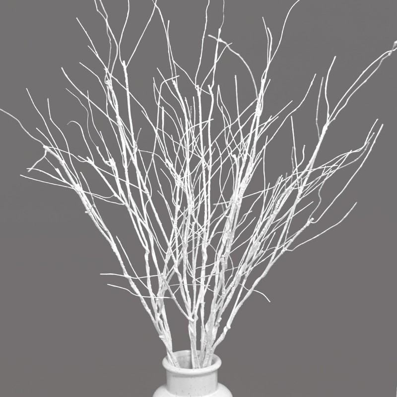 10 PCS 30.7 Inch Artificial Curly Willow Branches Faux Decorative Sticks