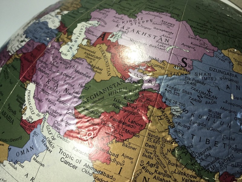 12” Diameter Replogle Platinum Classic Series World Globe - City Population. EUC gallery