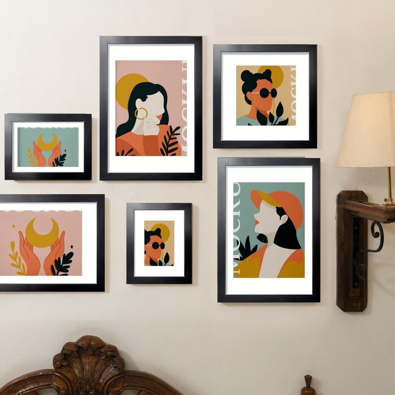 11x16 Black Gallery Frame - Perfect for Vertical or Horizontal Display gallery