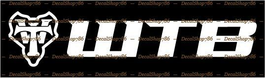 WTB Bikes – Outdoor Sports – Bicycles – Vinyl Die-Cut Peel N’ Stick Decals