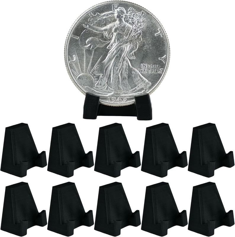 Coin Display Stand Holder Easel Coin Stands for Display One Coin Holders Small P