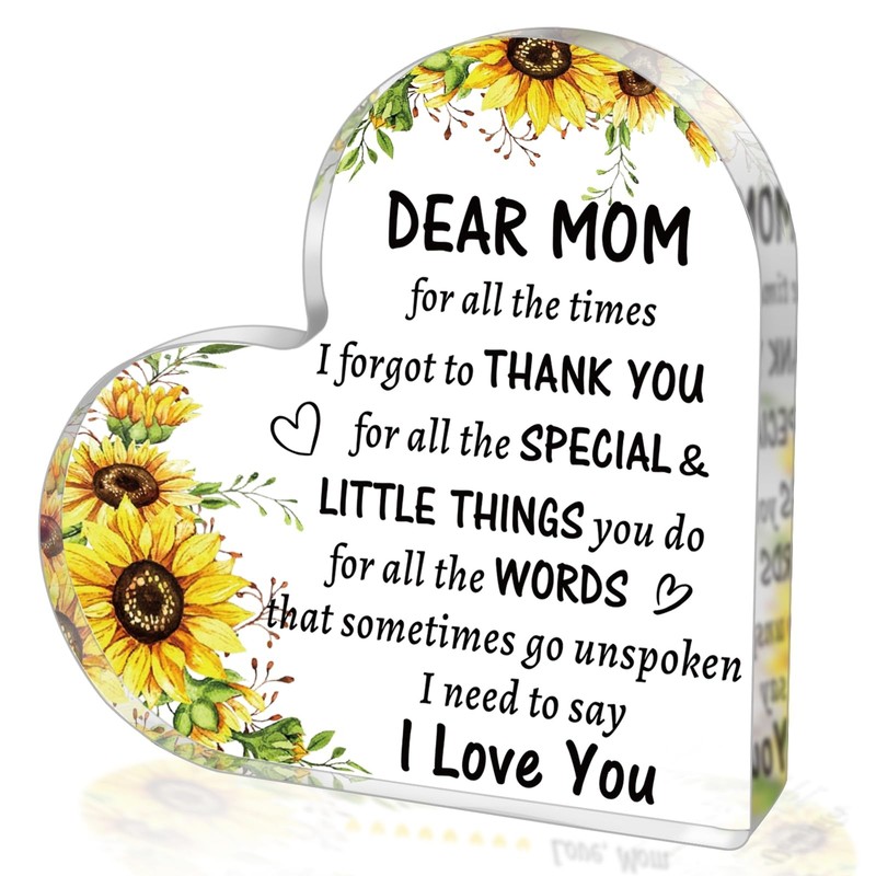 Gifts for Mom, Mothers Day from Husband Daughter Son, Birthday Women Wife Gifts
