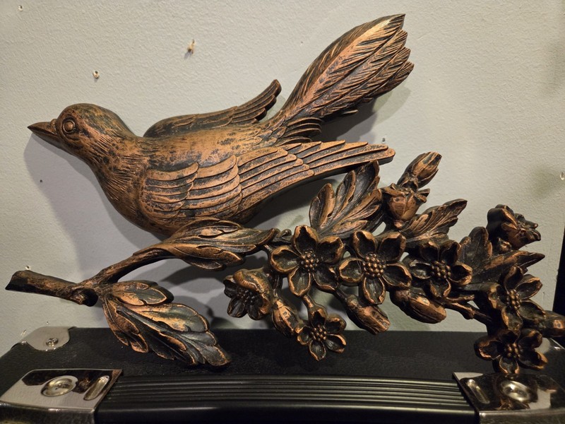 Decorative Bird On Vine Wall Hanging Set of 2