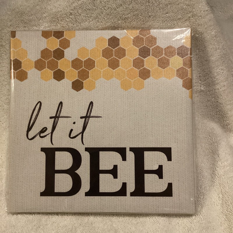 Special Moments “Let It Bee” Wall Art NIP 8-1/2” X 8-/1/2” gallery