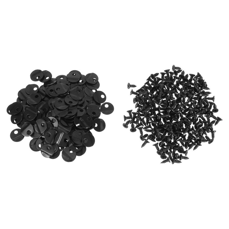 200 Sets Turn Button Fasteners Picture Frame Hardware Backing Clips gallery