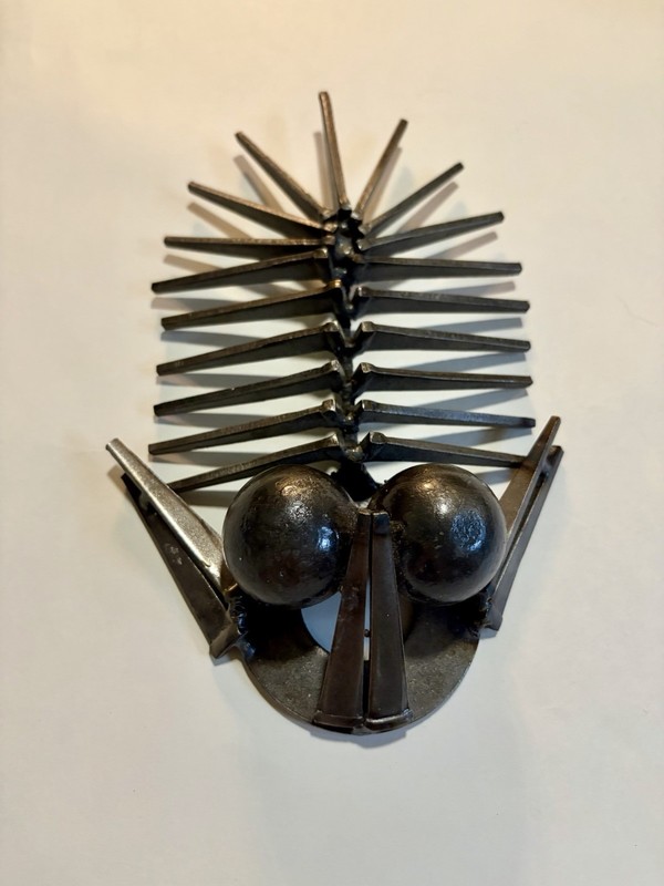 Abstract Trilobite Metal Wall Art- Phillips Collection