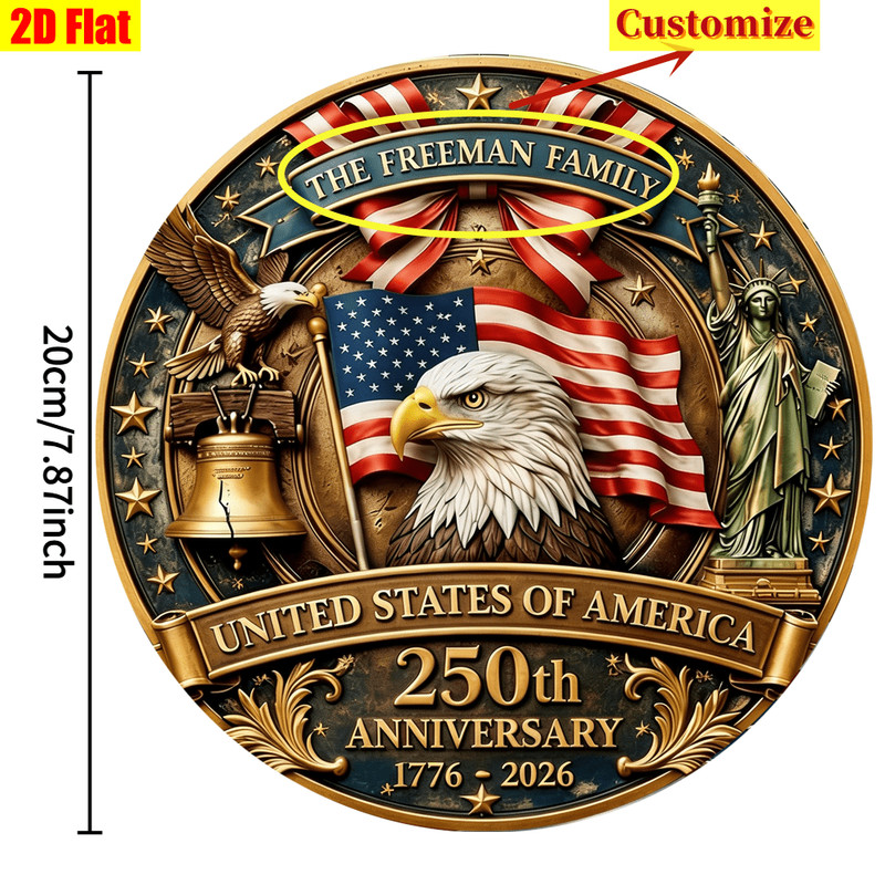 Eagle Tin Metal Wall Plaque Front Door Porch Hanging Home Bar Decor Sign Art gallery