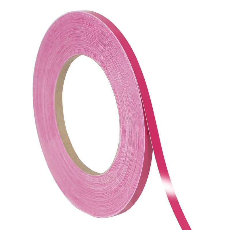 1/4″ Pink Vinyl Pinstriping Tape Stripe Decals & Stickers for Crafting