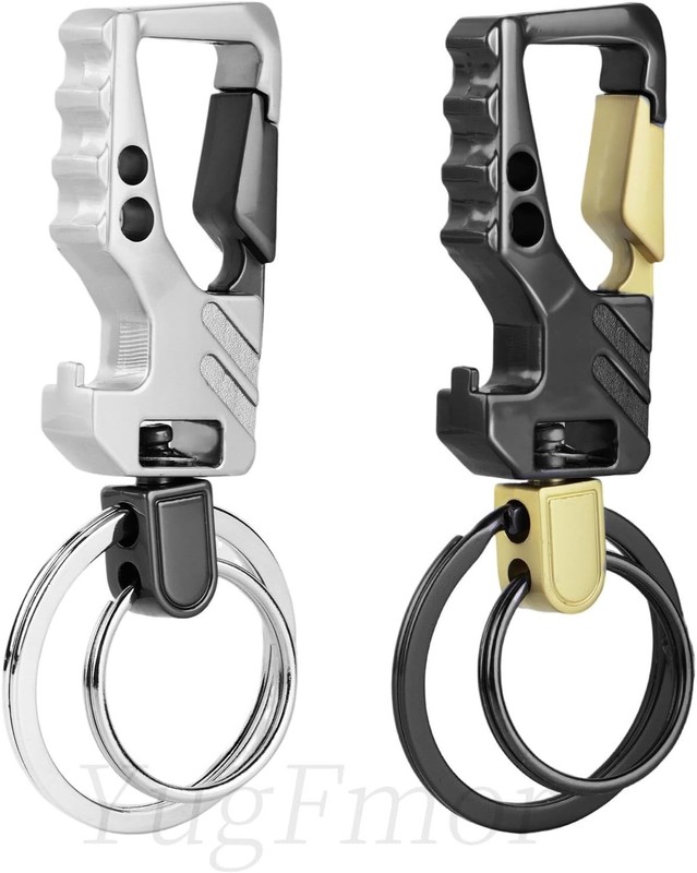 2 Pcs Car Key Chains For Car Keys Bottle Opener Keychain For Men Key Rings