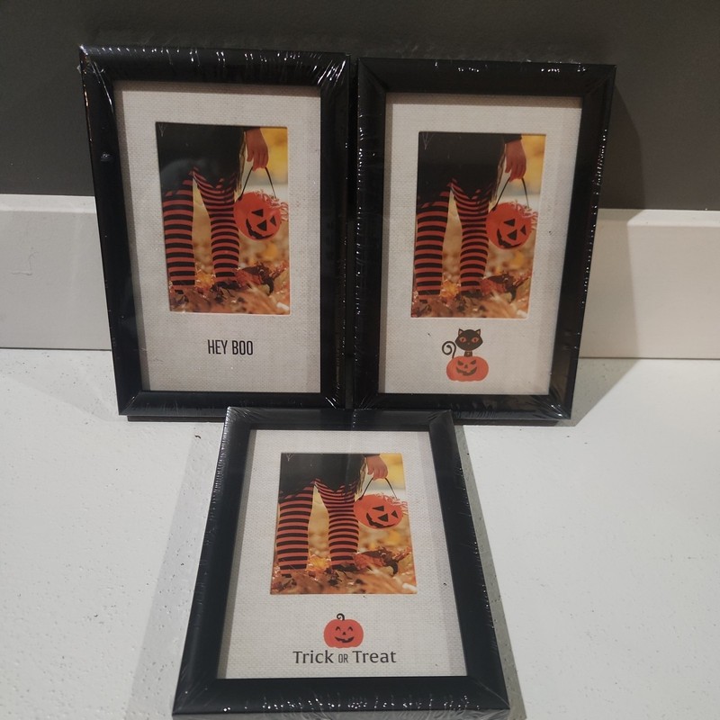3 Pack Target Picture Frame – Black – Holds 3”x 4” Or 4”x 6” Picture – NEW