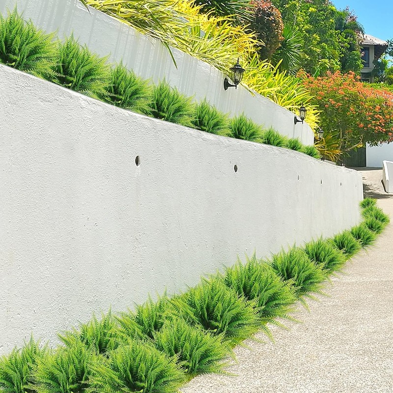 20 Durable Artificial Fern Plants - Easy Care Greenery for Home and Office gallery