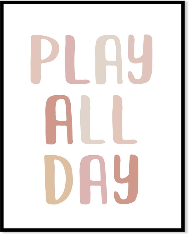 Kids Playroom Wall Art Prints, Playroom Wall Decor, Educational Prints, Homescho