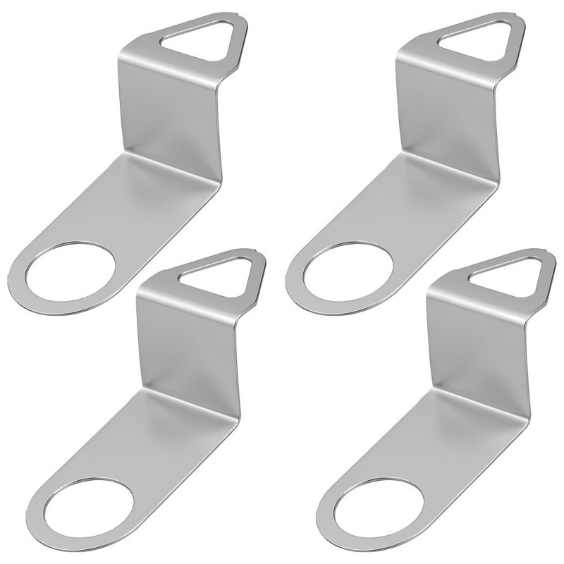 4 Pcs Clock Hanging Hardware Accessories Fixing Bracket Quartz Movement
