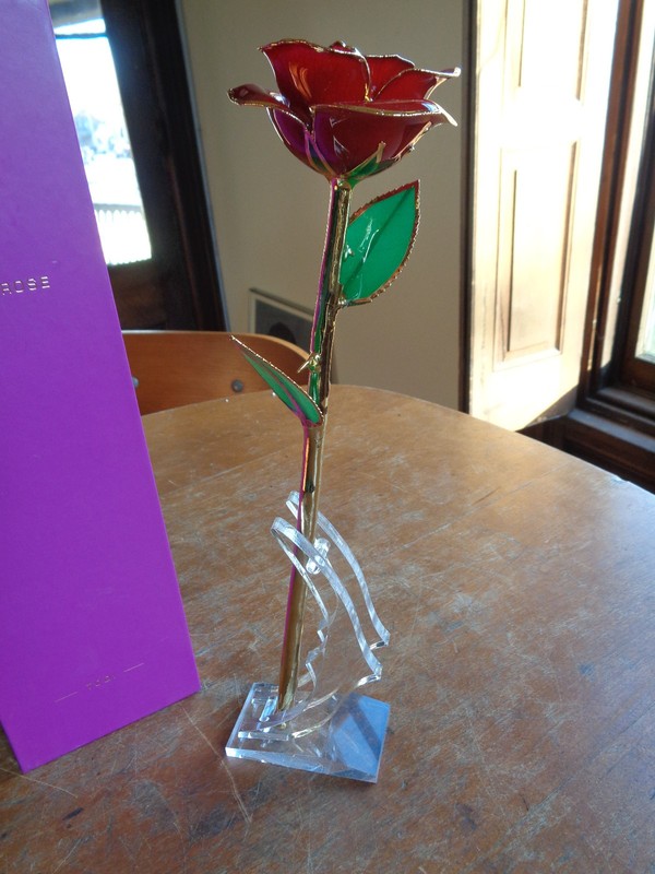Forever Rose Dipped In 24K Gold - Valentines Gift gallery