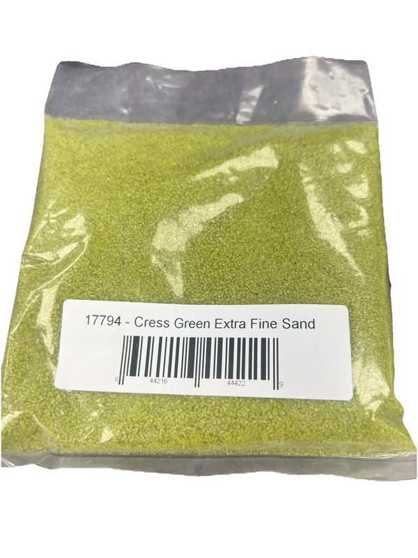 Premium Green Sand Extra Finely 1/2 Pound (8 Oz) Terrarium Zen Garden Hobby
