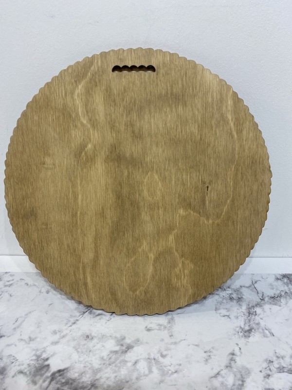 US Army Wives Handmade Round Laser Cut Wood Sign NEW gallery