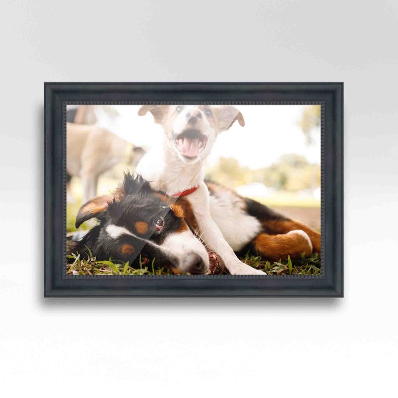 11x25 Frame Black Real Wood Picture Frame Width 1.5 inches | Interior Frame Dept gallery