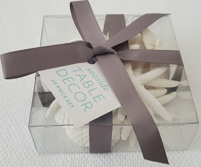 NEW Sur La Table – SEASIDE SCATTER STARFISH SHELLS Table Decor, 20 Pieces w/Tag
