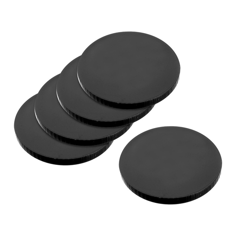 20pcs 20MM Round Miniature Model Bases 2MM Thick Circular Base Black