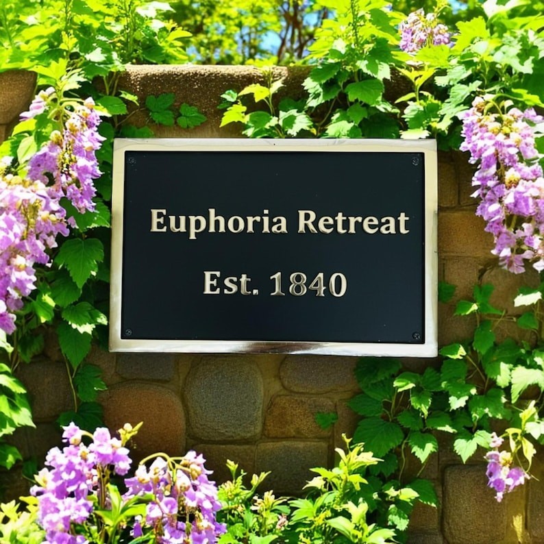 Customized classic brass signs - Nautical signs and plaques - Heavy duty 3D gallery