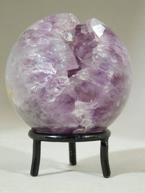 Sphere Display Stand Medium Size Black Metal Short gallery