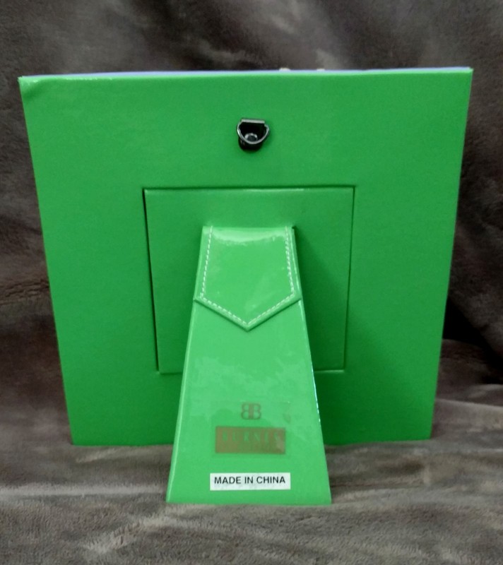 Shiny Colorful Mod Vinyl Picture Photo Frame-3" x 3" Opening-Easel Back & Hanger gallery