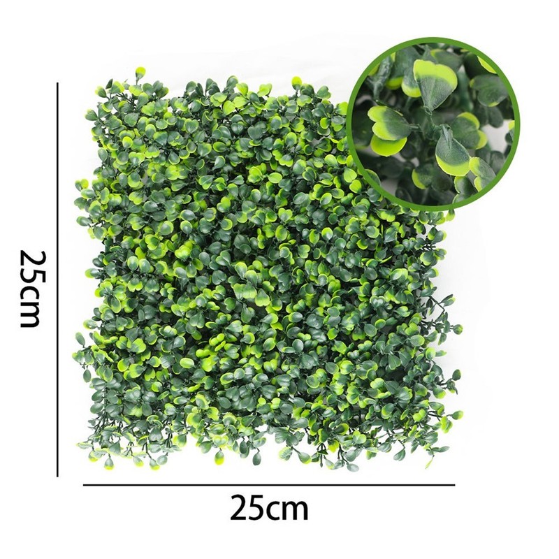 For Event Decoration Artificial Greenery Decorative Wall Panels Compact Size gallery