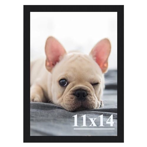 11×14 Picture Frame, Wall Gallery Photo Frames,Stable and 11×14-1pack Black