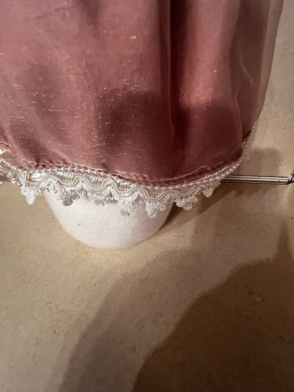 Snow Woman Door Stop, Pink Pretty Festive gallery