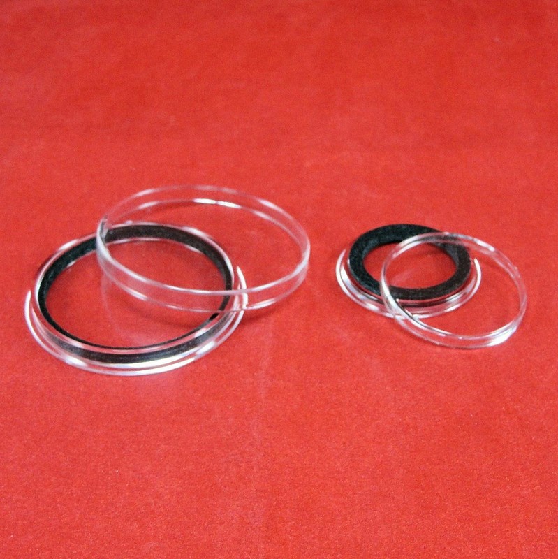 Airtite Coin Holder Capsules - Choose Your Black Ring Type Model and Quantity gallery
