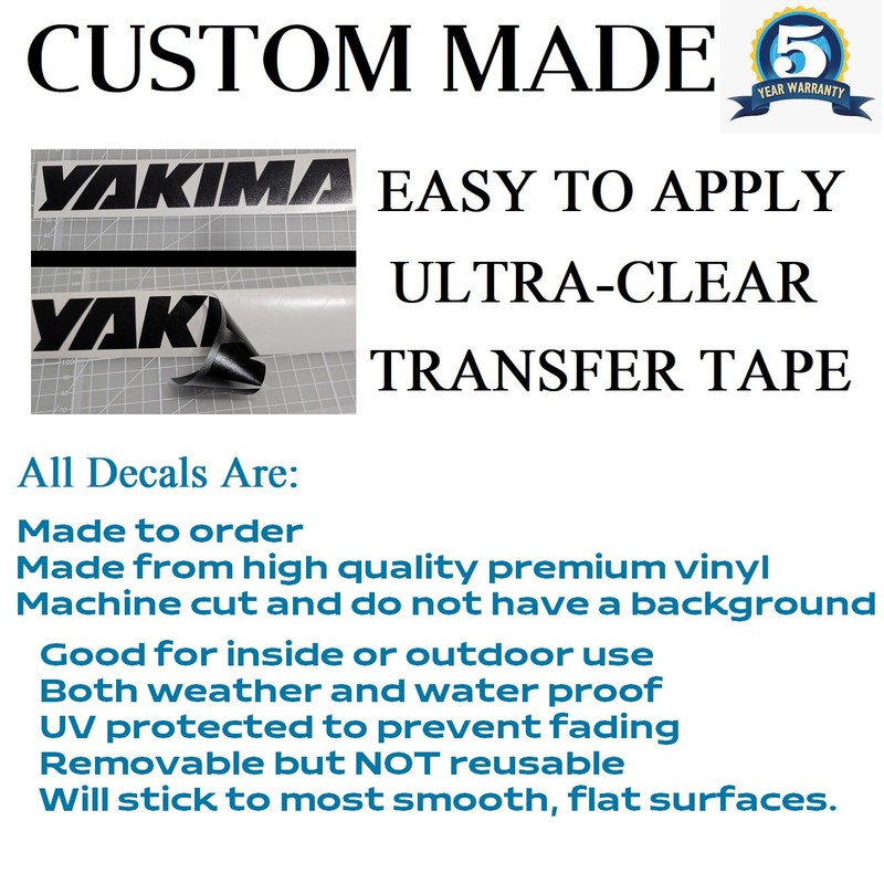 Custom Made Decal Sticker Vinyl For Car, Motorcycle, Truck, Bike, RV,ANY TEXT (9 gallery