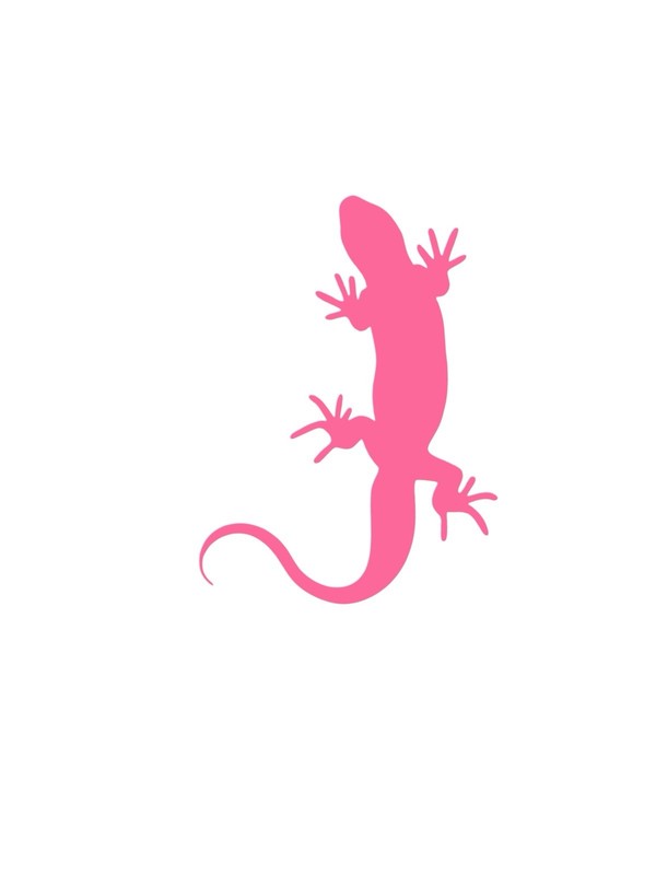 Gecko design#1 Decal for car Windows Laptops most Smooth Surfaces gallery