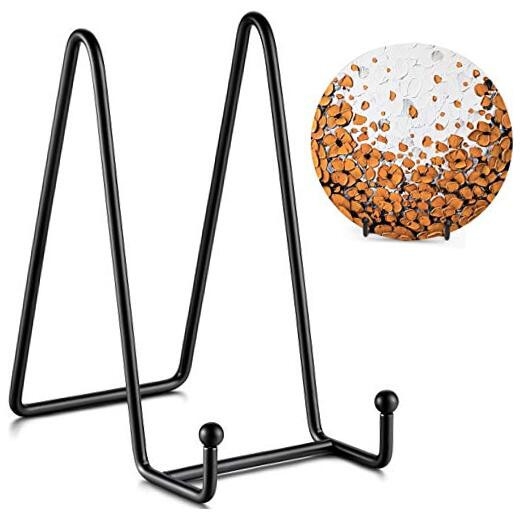 Plate Stands for Display – 6 Inch Stand + Metal Frame holder stand Picture,