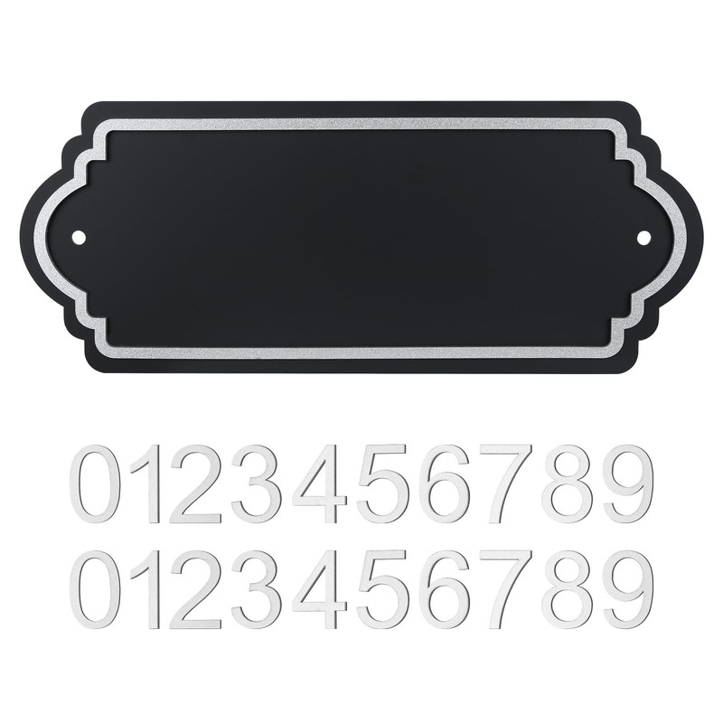 House Numbers for Outside, Address Plaques, Mailbox Numbers, Featuring Two Se...