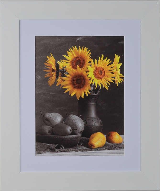 2-1/2″ White Picture Frame 11×14 12×18 16×20 24×36 30×40 36×36+ 744-II-A1001