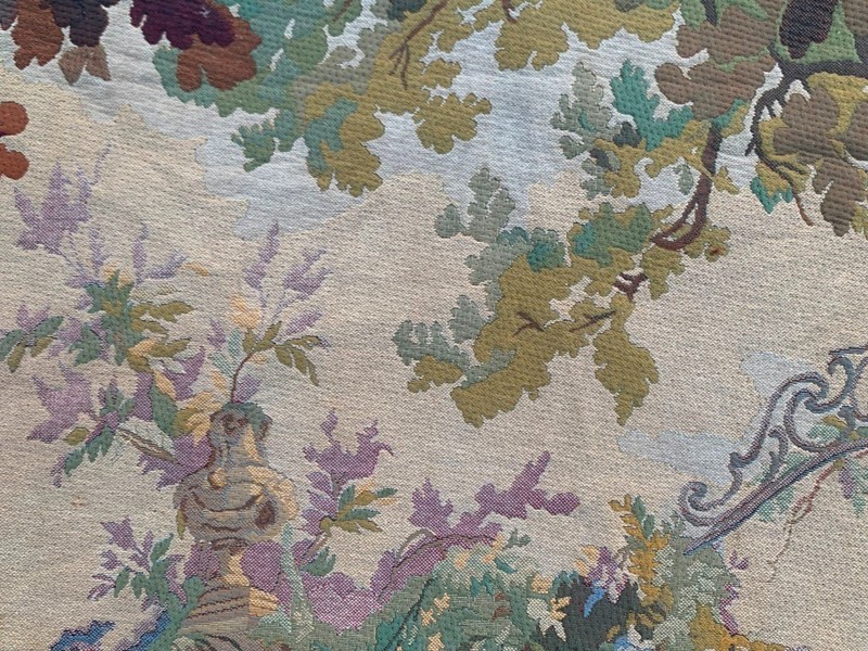 2x4 Vintage French Tapestry Wall Hanging Goblins Village View Decor Tapestries gallery