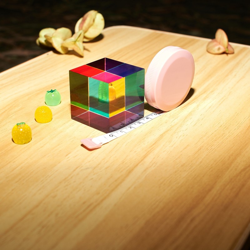 CMY Color Cube, Acrylic Prism, Science Learning Educational Toy, Desktop Decor gallery