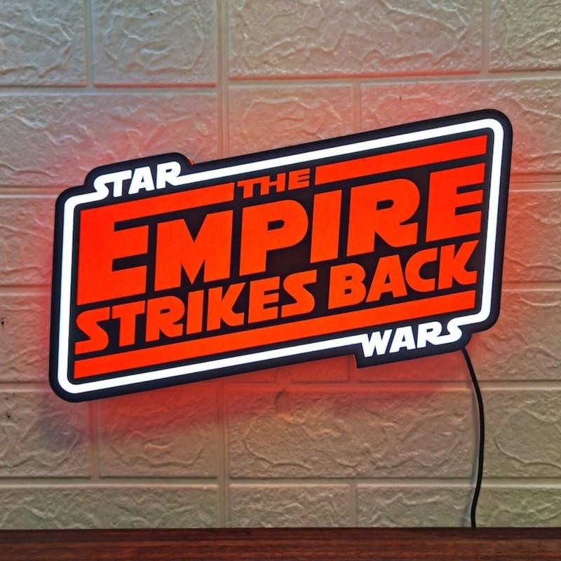 Star Wars Lightbox The Empire Strikes Back Design Great Star Wars Deco