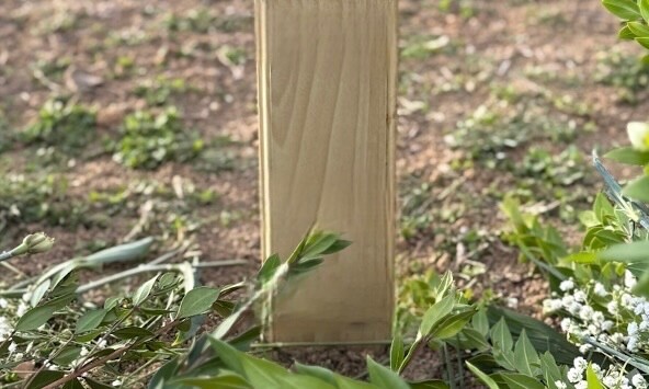 Wooden Memorial Plague Steak - Family - Remembrance - Home Decor - Grave Site gallery