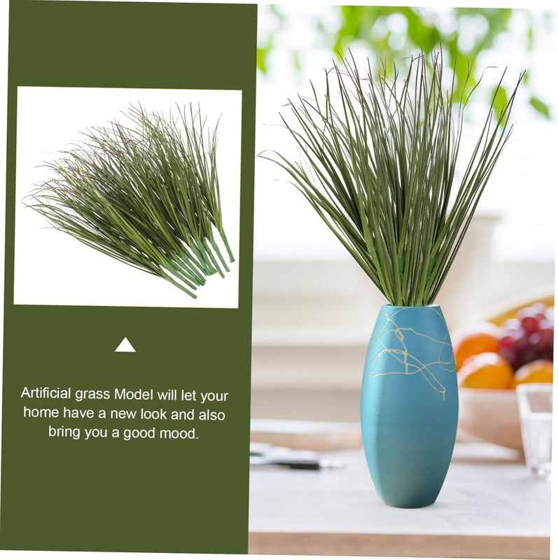 12Pcs Artificial Grass, 11.79In Fake Grass Artificial Shrub Plants, Tall Plants gallery