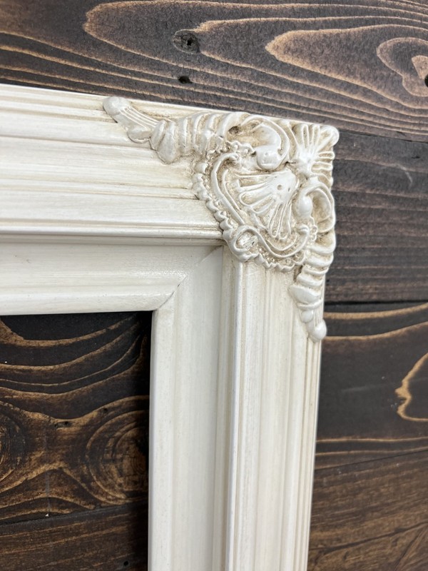 16 X 20 In Stock-Classic compo Ornate wood frame, IVORY STAIN, hand painted gallery