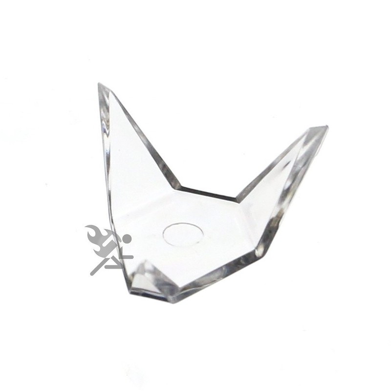 Mineral, Fossil, Geode Display Stands, 1.25″ Triangle Holders, 12 Pack