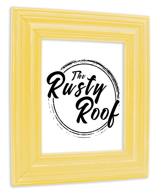 Distressed Walden – Wide Distressed Honeydew Picture Frame – Solid Wood
