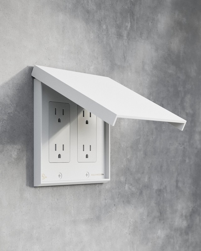 Kula Cover – 2-Gang – Matte White – 1002DMW