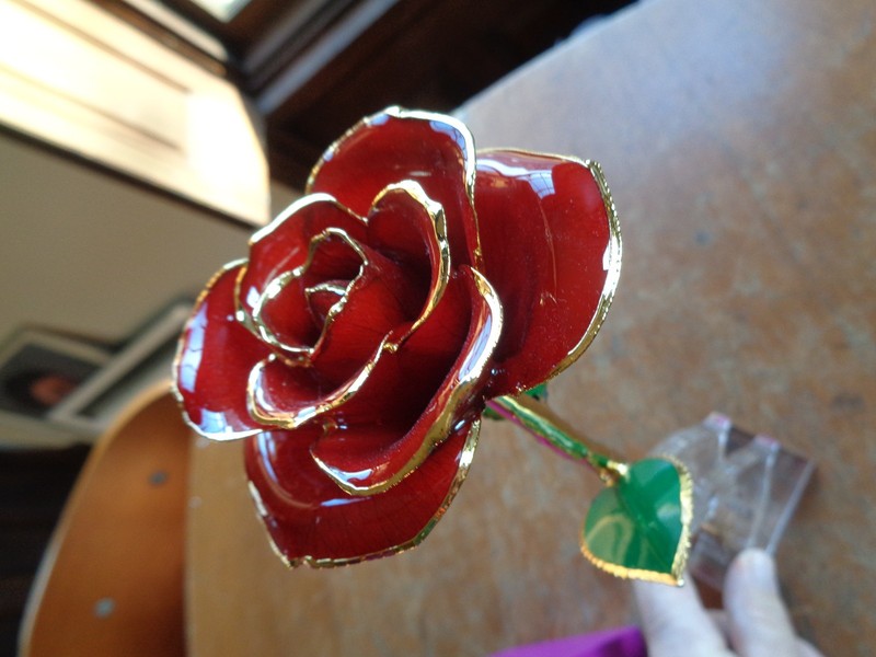 Forever Rose Dipped In 24K Gold - Valentines Gift gallery