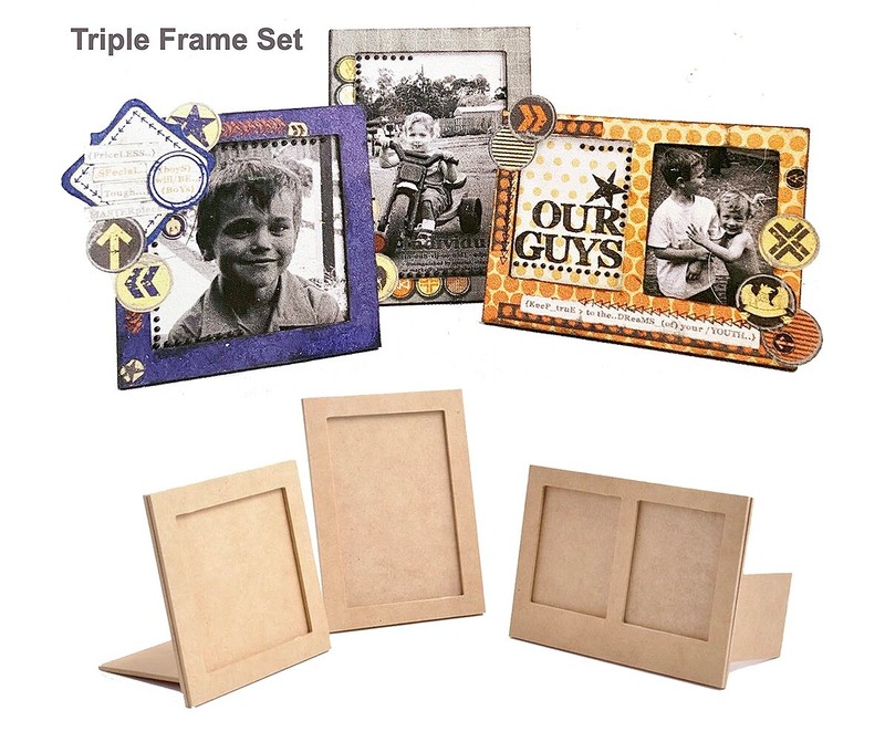 Kaisercraft, Triple Frame Set, DIY, Single Frame, Double Frame, Great Gift Idea