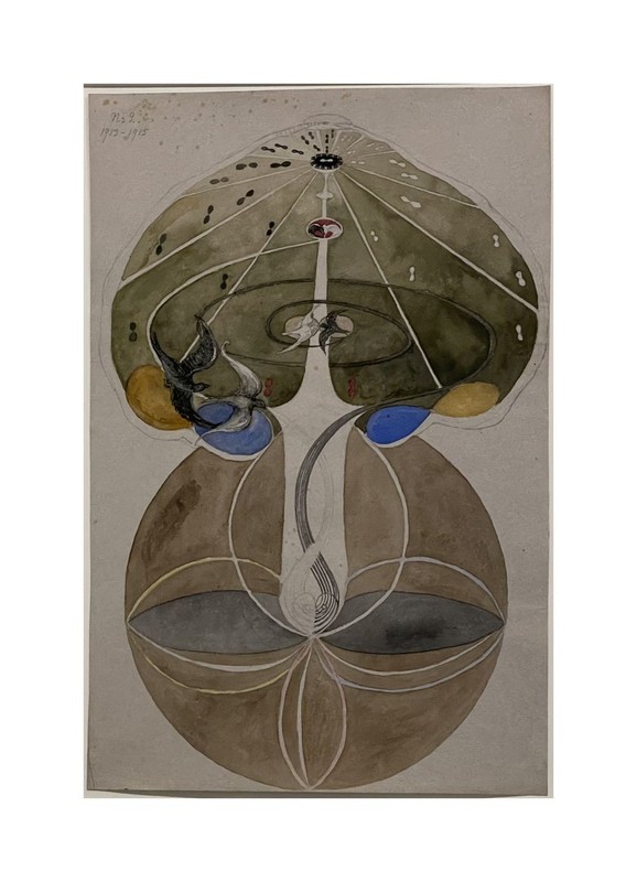 Hilma af Klint Tree of Knowledge No 2 : Giclée Art Print 1913–1915