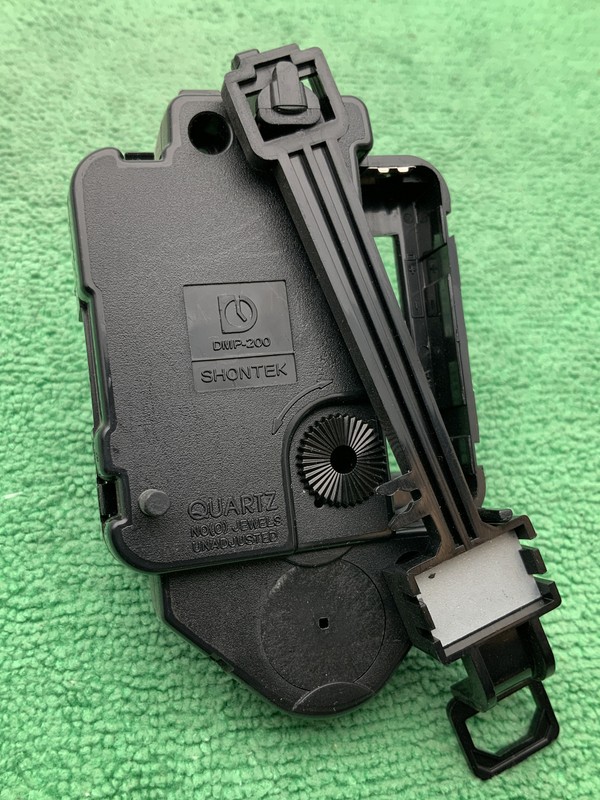 Shontek DMP-200 Pendulum Quartz Movement Clock Mechanism Replacement, No Jewels gallery