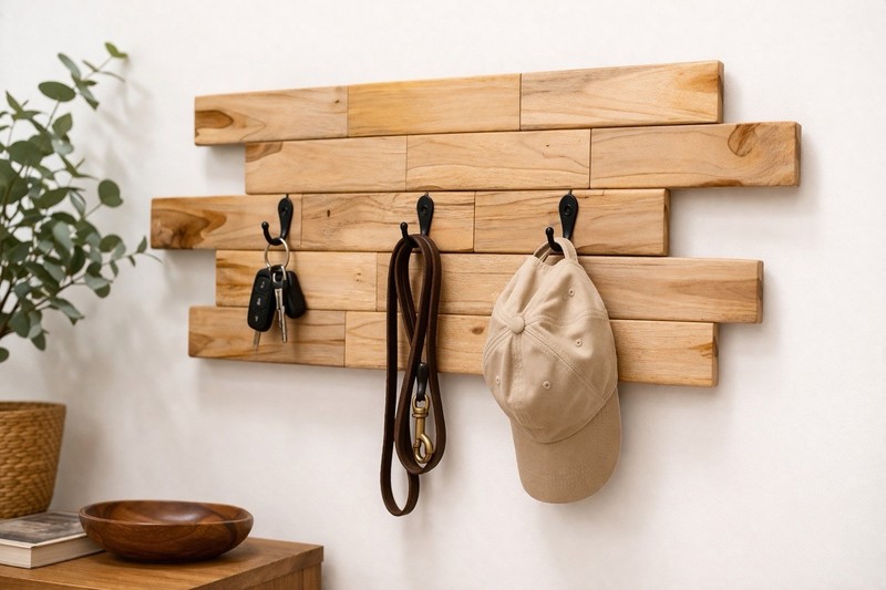 Wall Key Holder Shelf